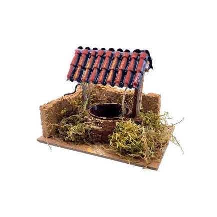 Well for nativity scenes 15x10x12 cm