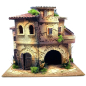 Nativity scene with lights 40x30x38 cm Nativity scene with lights 40x30x38 cm