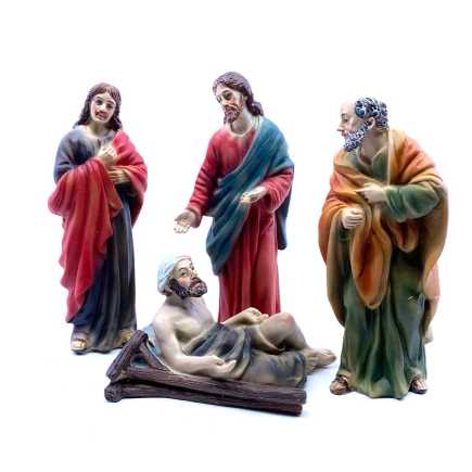 Healing of the Lame Man - 12 cm - Easter Figurines