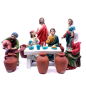 Water Turned into Wine / Wedding at Cana - 12 cm - Easter Figurines