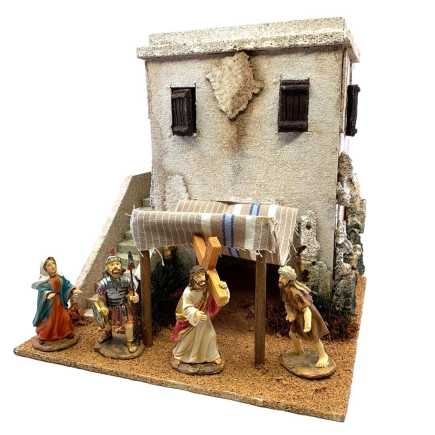 Scene: Ascent to Mount Calvary, Series 9–10 cm