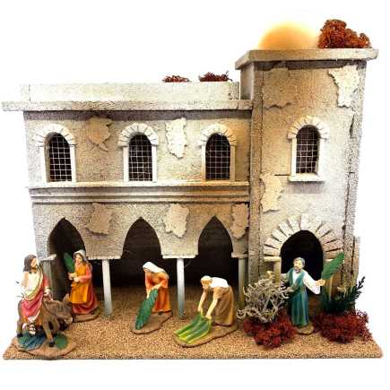 Entrance into Jerusalem Scene, 9–10 cm Series