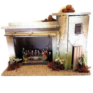 Last Supper Group - Easter - 15 x 6.5 x 9 cm H - 7-8 cm Series