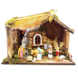 Capanna con luci 41 x 19 x h 30 cm