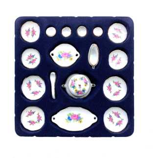 Miniature porcelain set