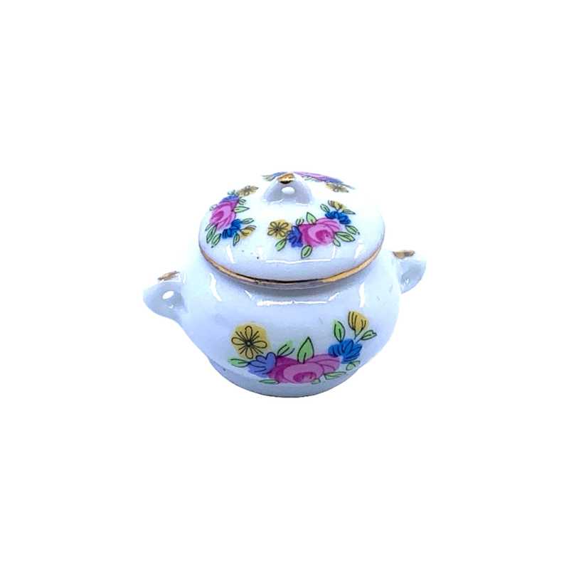 Pentola con coperchio 3,5 x 3,3 cm