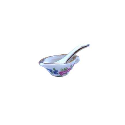 Sauce bowl and spoon, 2.5 cm