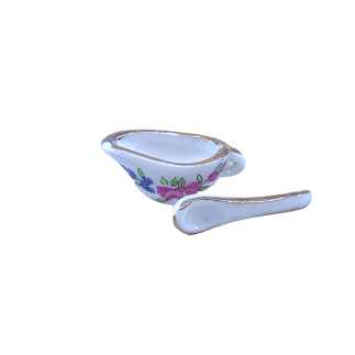 Sauce bowl and spoon, 2.5 cm
