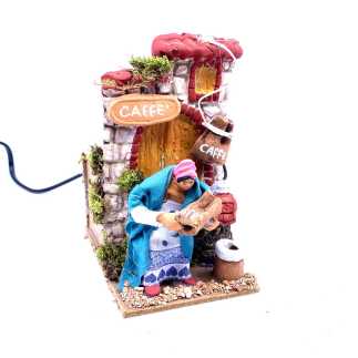 Moving coffee seller 10 cm