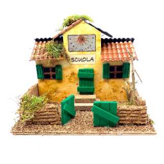 School 19.5 x 15.5 x H 15 cm