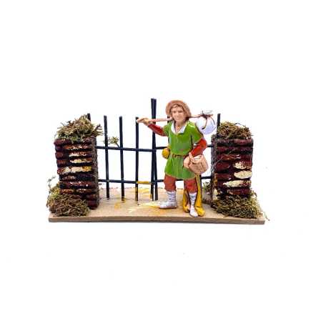 Gate 14.5 x 4 x H 7 cm