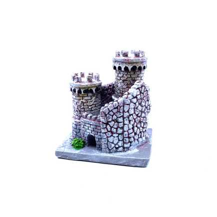 Miniature castle 8 x 6.5 x 9 cm
