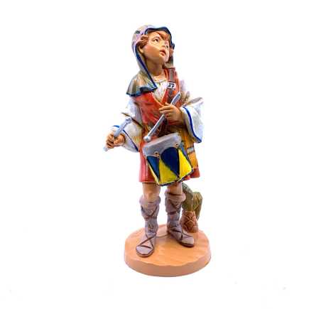 Little Shepherd with Drum - 437 - Fontanini Statue 12