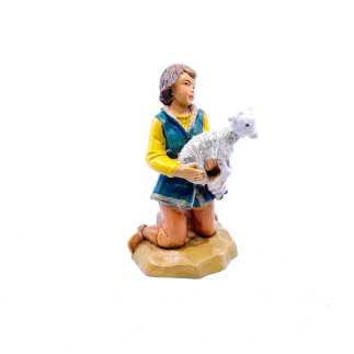 Little Shepherd with Lamb - 706 - Fontanini Statue 12 cm
