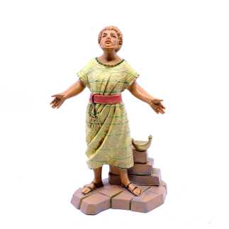 Shepherd with keys - 286 - Fontanini statues 12 cm