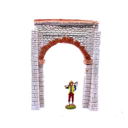 Plaster arch 13.5x17.5x2.1 cm