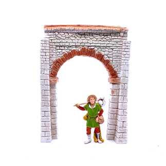 Arco in gesso 13.5x17.5x2.1 cm