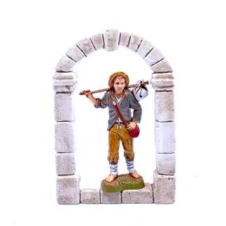 Arco - Portone in gesso 9x13x1.3 cm