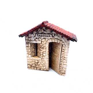 Tavern for 6 cm figurines - 10.5 x 4.5 x 10 cm