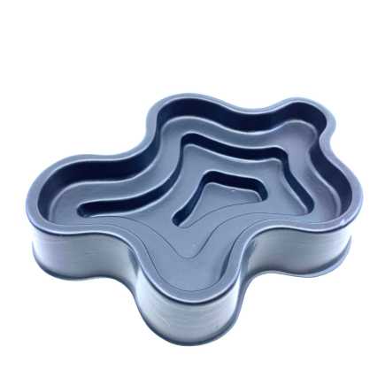 Waterproof pond for nativity scene 20x15x3.5 cm