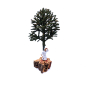 Albero verde 15 cm Albero verde 15 cm