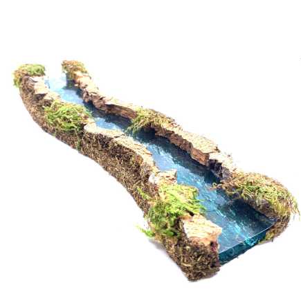 Fiume presepe componibile - Tratto dritto 30 cm