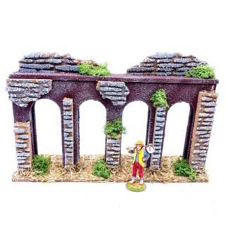 Acquedotto in miniatura 23x6x14.5 cm