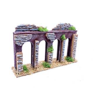 Acquedotto in miniatura 23x6x14.5 cm