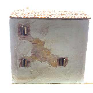 Presepe in borgo 40 x 30 x 29 cm