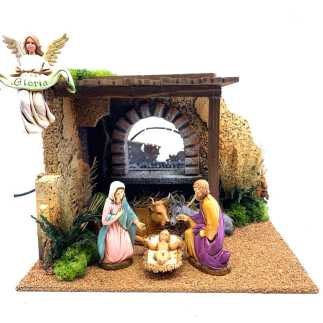 Capanna con effetto pioggia - 30x30x22 cm