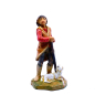 Pastore pescivendolo/pescatore - 42 - Statue Fontanini cm 6.5
