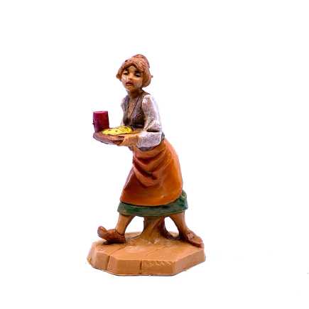 Pastore pescivendolo/pescatore - 42 - Statue Fontanini cm 6.5