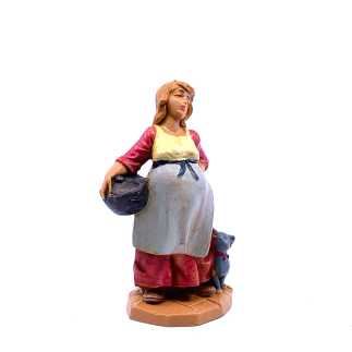 Pastore pescivendolo/pescatore - 42 - Statue Fontanini cm 6.5