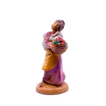 Pastore pescivendolo/pescatore - 42 - Statue Fontanini cm 6.5