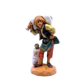 Pastore pescivendolo/pescatore - 42 - Statue Fontanini cm 6.5
