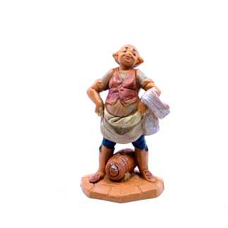 Pastore pescivendolo/pescatore - 42 - Statue Fontanini cm 6.5