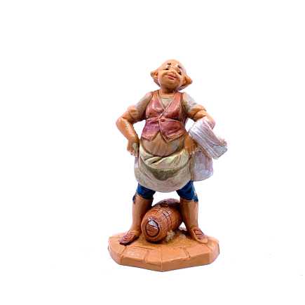 Pastore pescivendolo/pescatore - 42 - Statue Fontanini cm 6.5