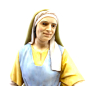 20 cm Midwife – Landi Moranduzzo Figurines