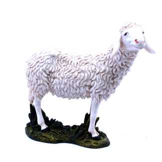 Pecora a testa alta per figure cm 20 - Statuine Landi Moranduzzo