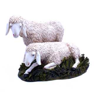 Pecore per figure cm 20 - Statuine Landi Moranduzzo
