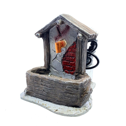 Fontana con pompa 11 x 11.5 x 13 cm