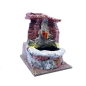 Fontana con pompa 10x13x12 cm