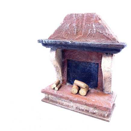 Chimney for 12 cm figurines - 12 x 5 x 15 cm