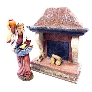Camino per statuine 12 cm - 12 x 5 x 15 cm