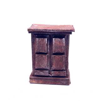 Wardrobe for 6 cm nativity figurines - 5.5 x 3 x 7 cm