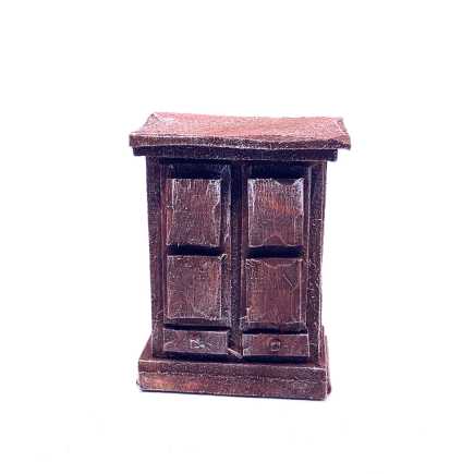 Armadio per statuine presepi 6 cm - 5.5 x 3 x 7 cm