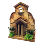 Chiesa per presepi - 22x25x30 cm Chiesa per presepi - 22x25x30 cm