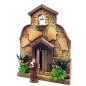 Chiesa per presepi - 22x25x30 cm Chiesa per presepi - 22x25x30 cm