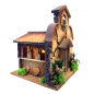 Chiesa per presepi - 22x25x30 cm Chiesa per presepi - 22x25x30 cm