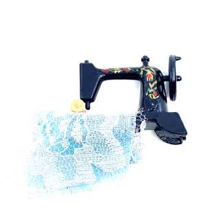 Macchina da cucire in miniatura 3.5 x 1.5 x 2.5 cm